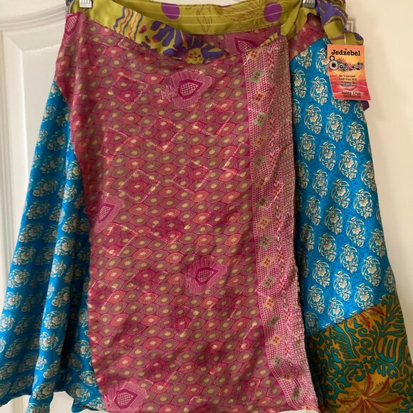 NEW Full Wrap Boho Skirt - Picture 2 of 3